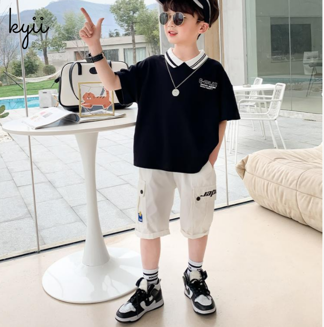 KYII Summer boys short sleeve T-shirt Korean Short kyb004